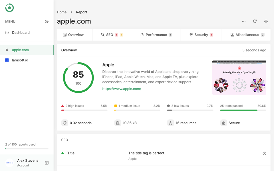 Lightweight Analytics built by Expert Laravel Developers
