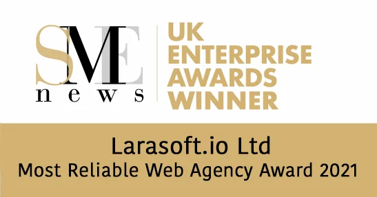 Most Reliable Web Development Agency Award